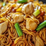 Chicken Chow Mein with The Best Chow Mein Sauce