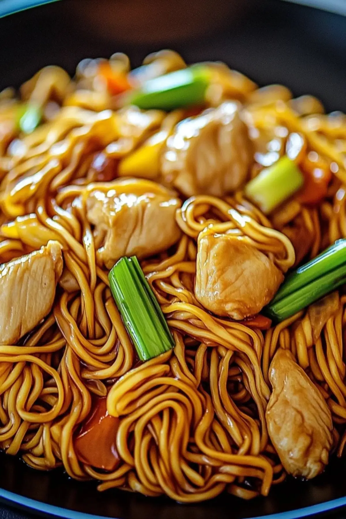 Chicken Chow Mein with The Best Chow Mein Sauce