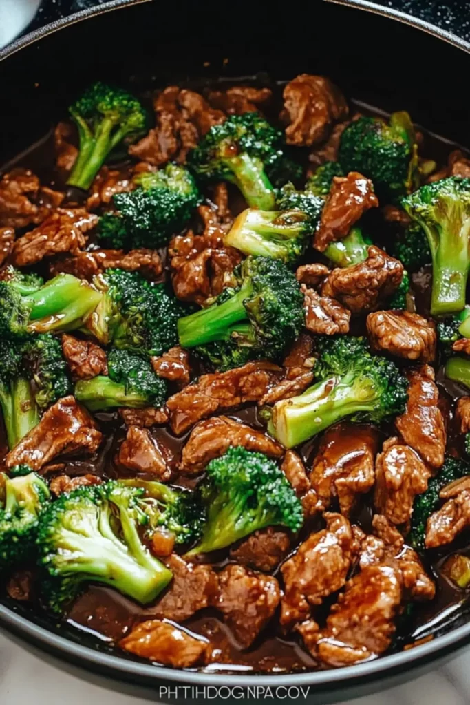 Chinese Beef and Broccoli