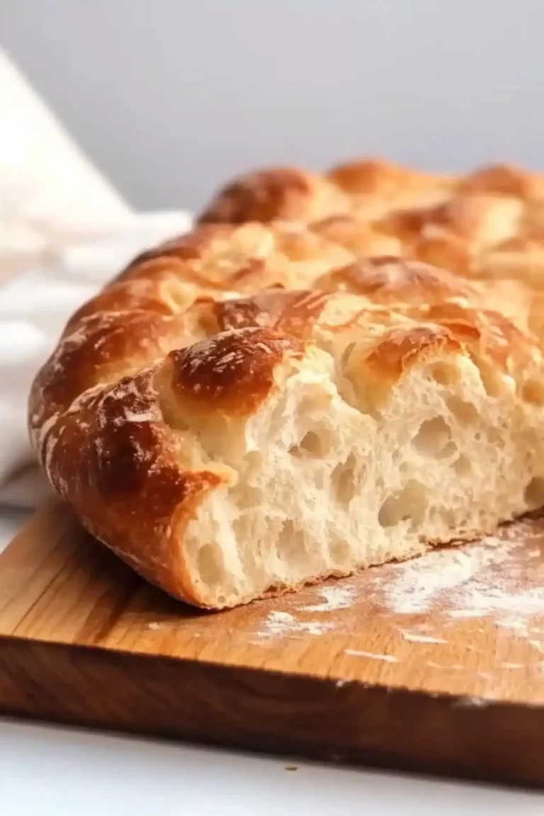Classic No Knead Focaccia