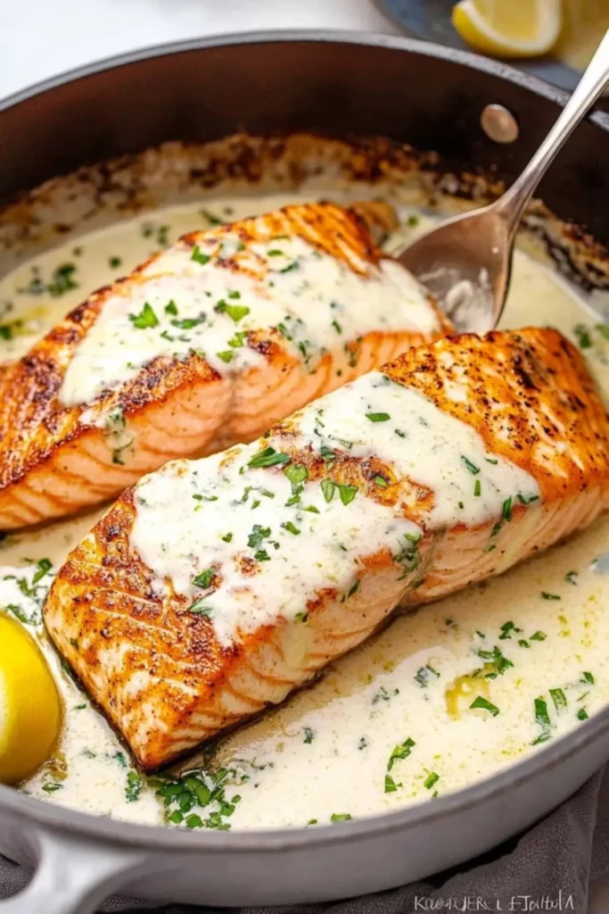 Creamy Garlic Butter Salmon