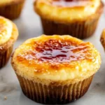 Crème Brûlée Cheesecake Cupcakes