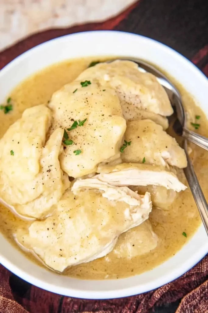 Crock Pot Chicken And Dumplings