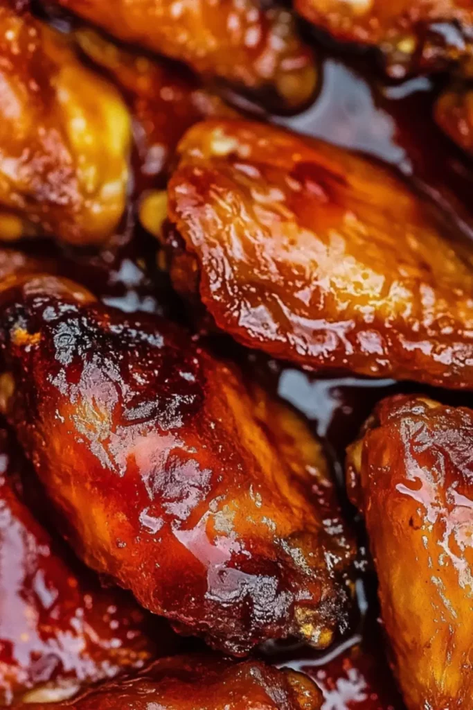 Crock Pot Honey Garlic Chicken Wings