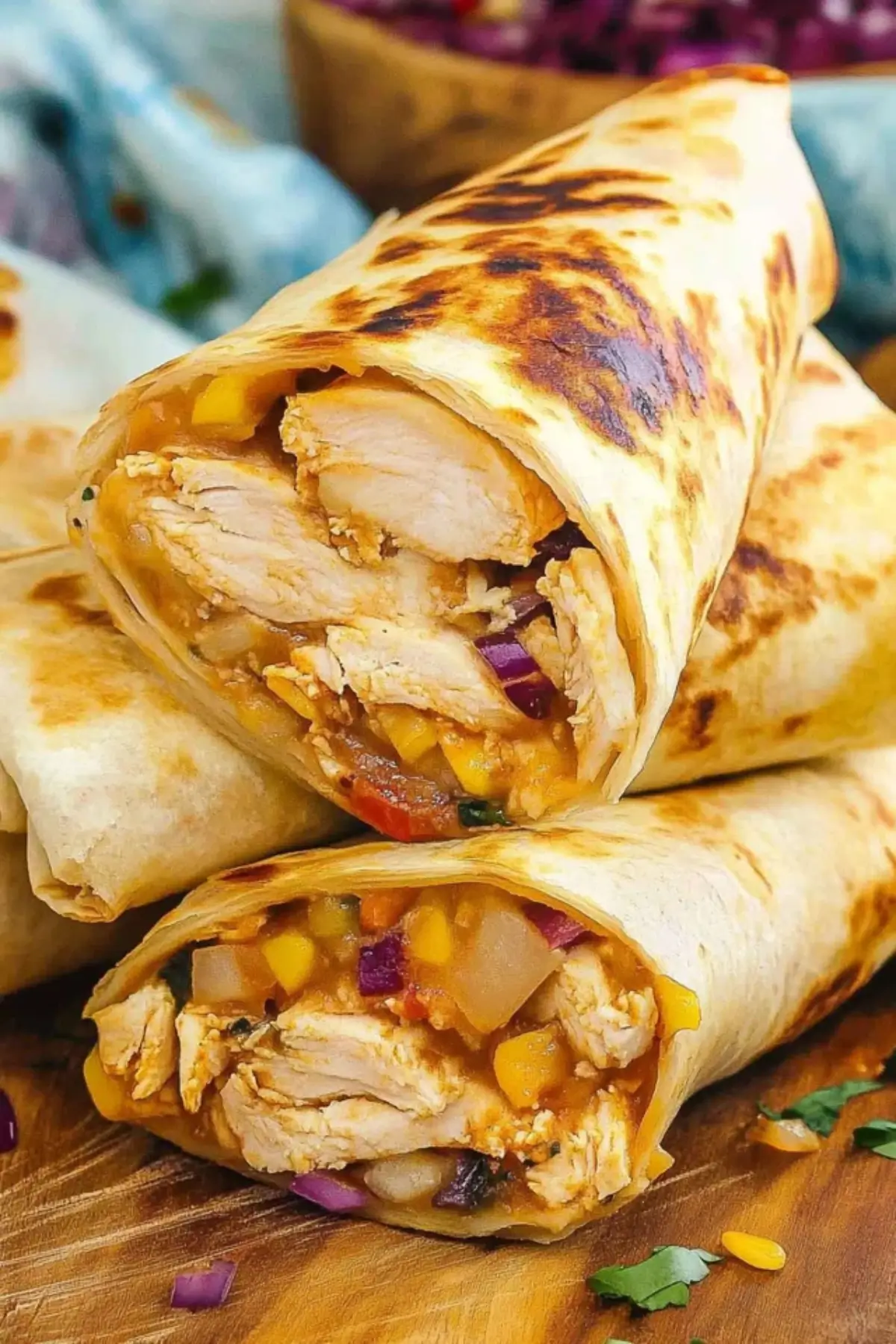 Easy Chicken Wraps
