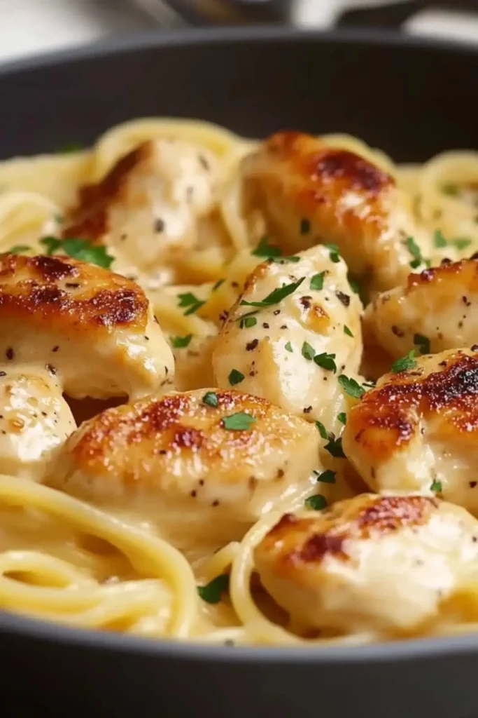 Easy Heavenly Angel Chicken Pasta