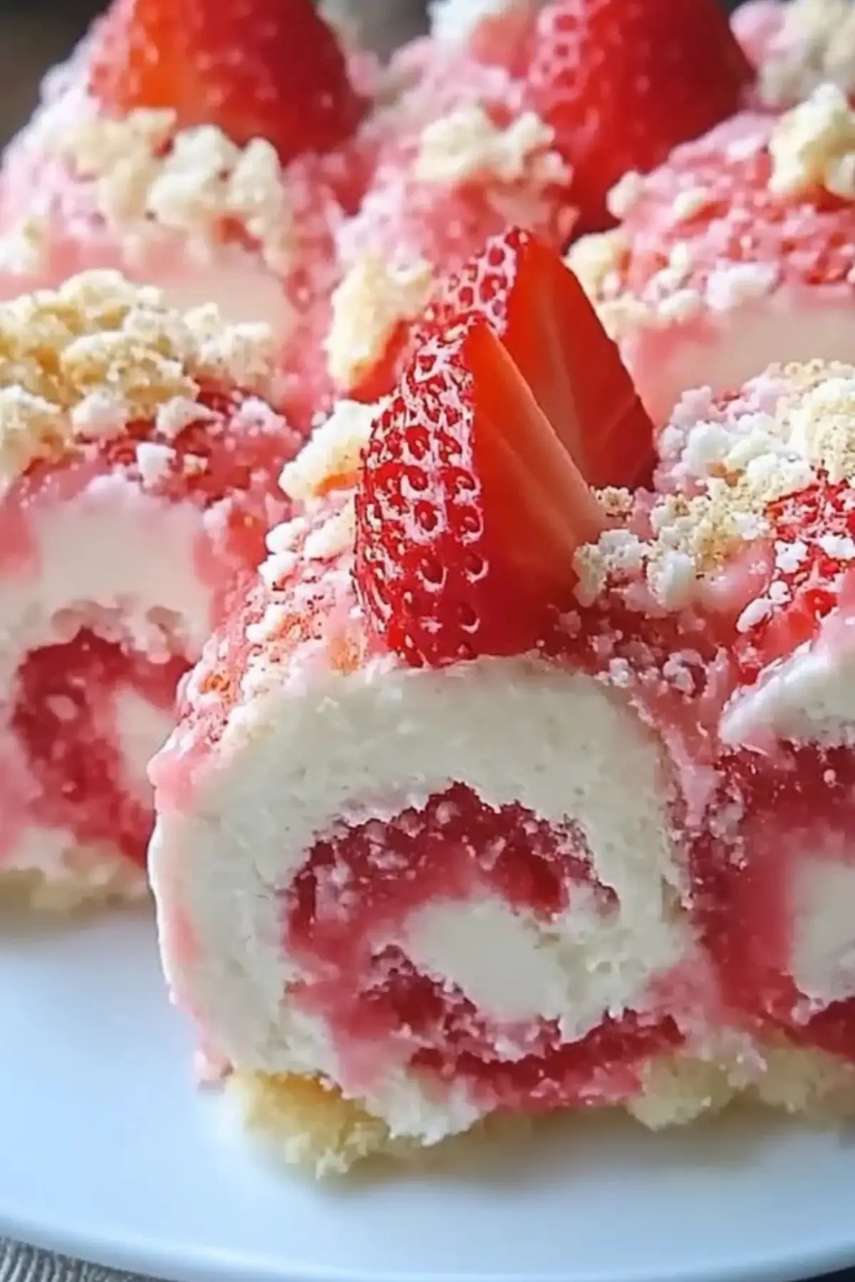 Easy Strawberry Cheesecake Rolls Recipe