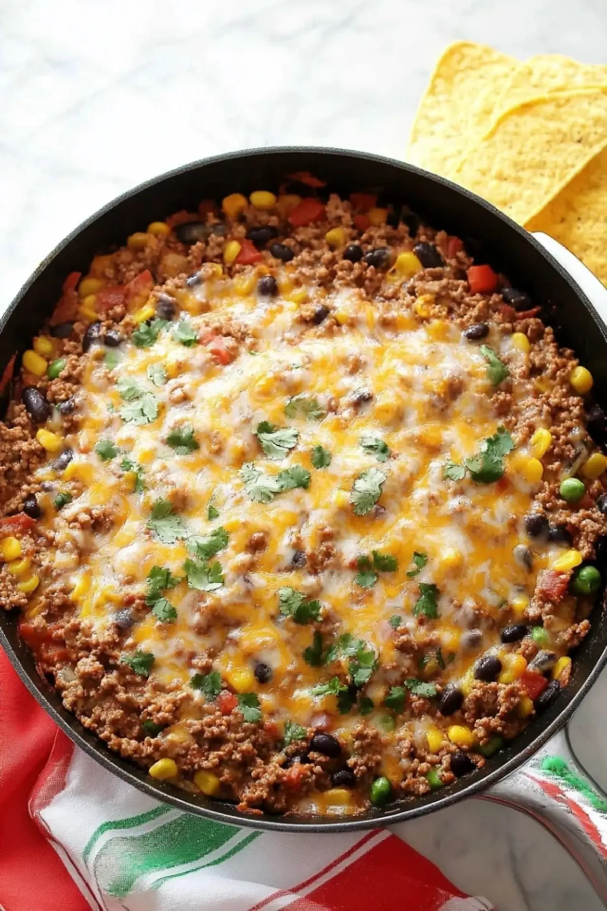 Mexican Ground Beef Skillet