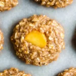 Healthy Peach Oatmeal Breakfast Cookies