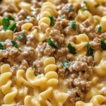 Homemade Hamburger Helper Beef Stroganoff