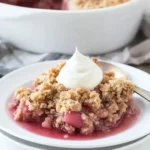 Keto Rhubarb Crisp