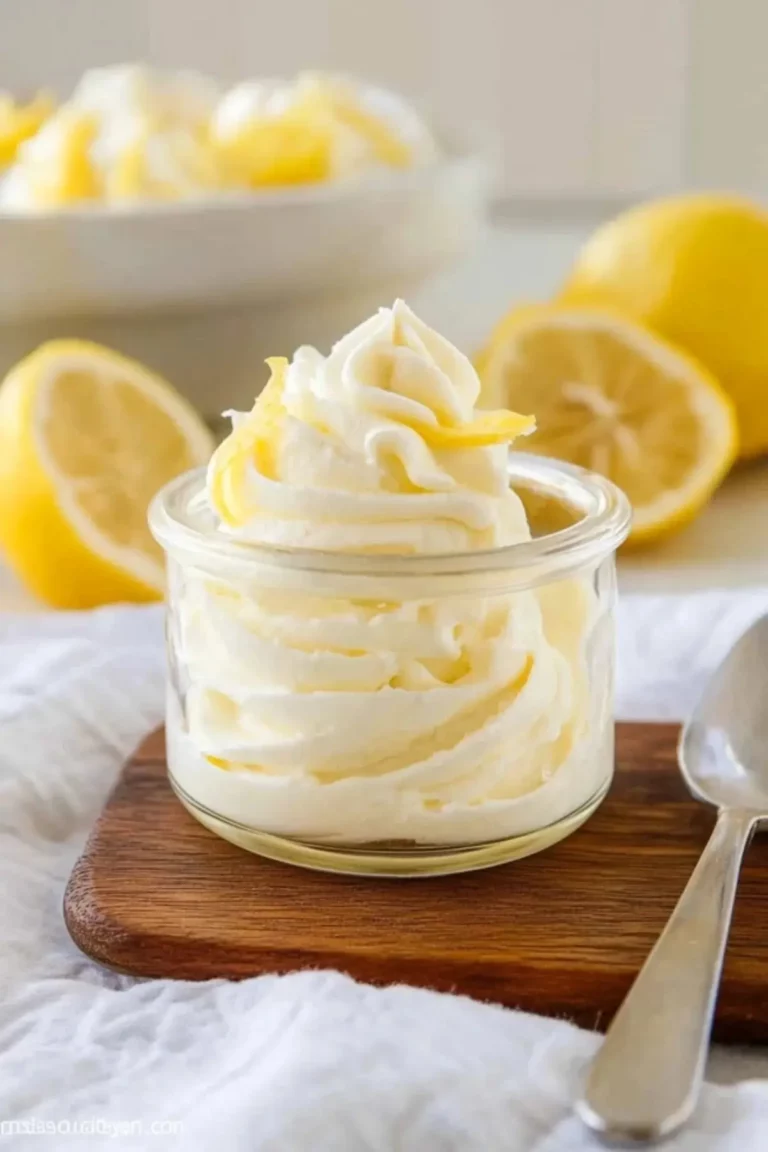 Lemon Mascarpone Mousse