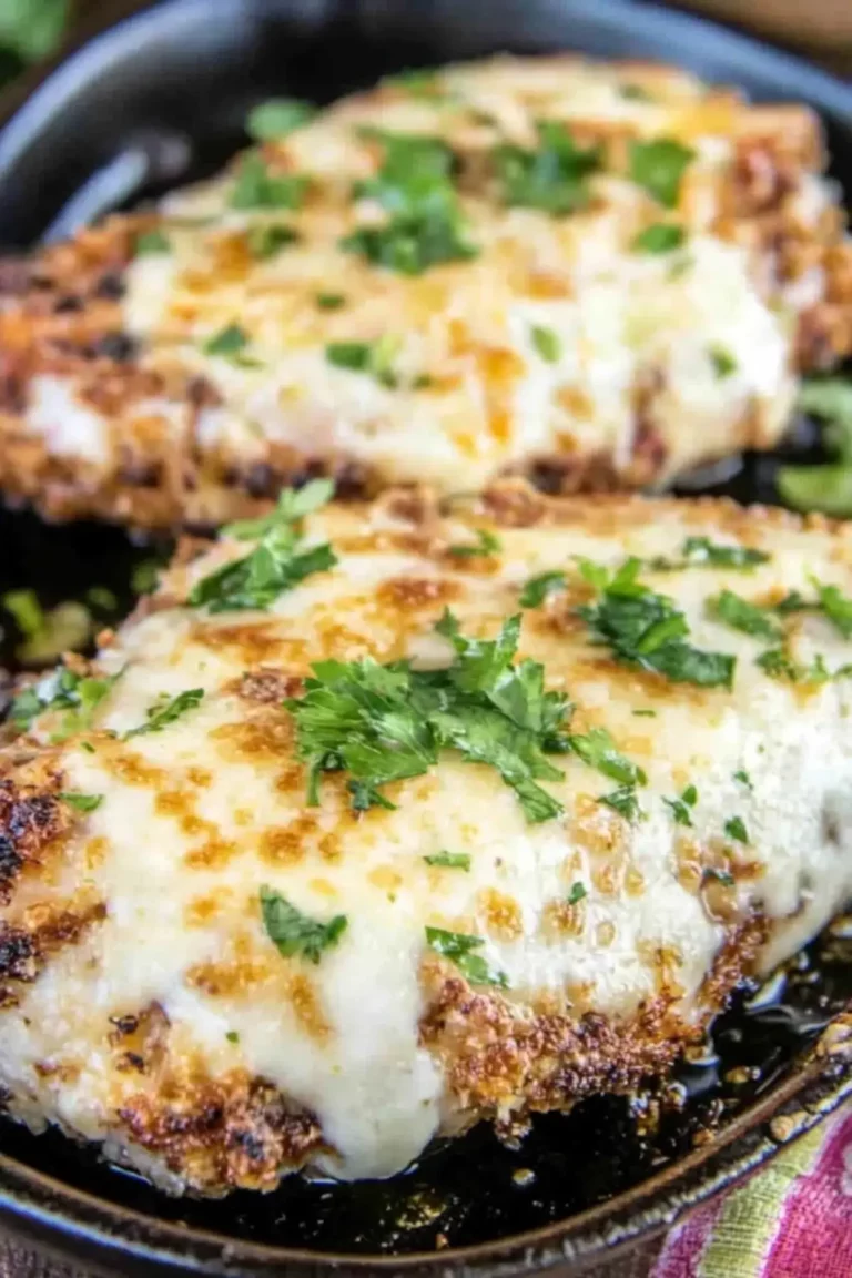 Longhorn Garlic Parmesan Crusted Chicken