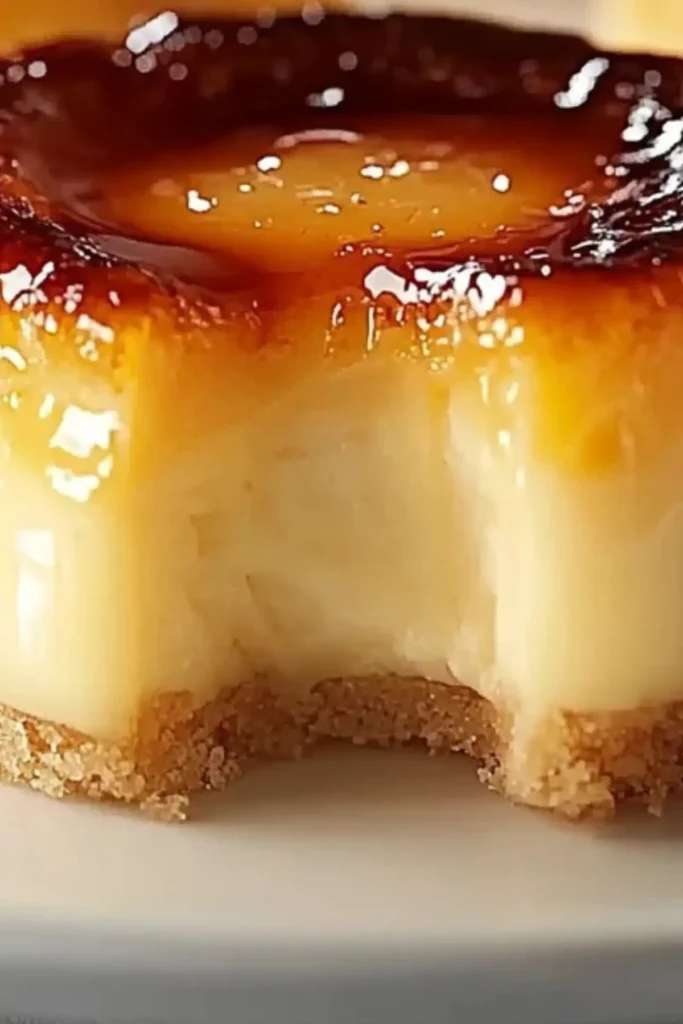 Mini Creme Brulee Cheesecakes