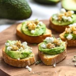 Miniature Avocado Toasts