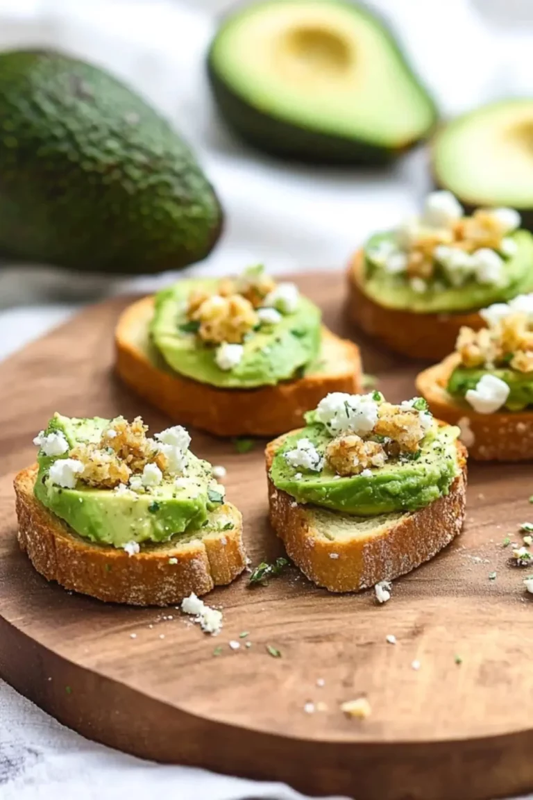 Miniature Avocado Toasts