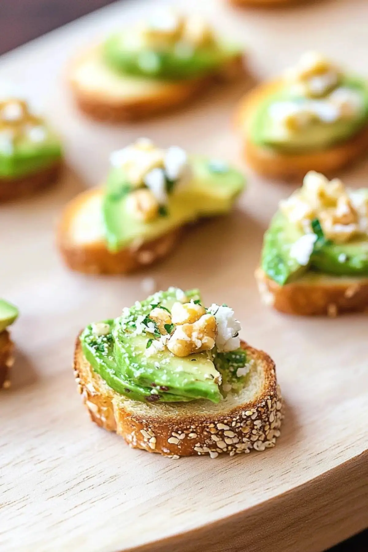 Miniature Avocado Toasts