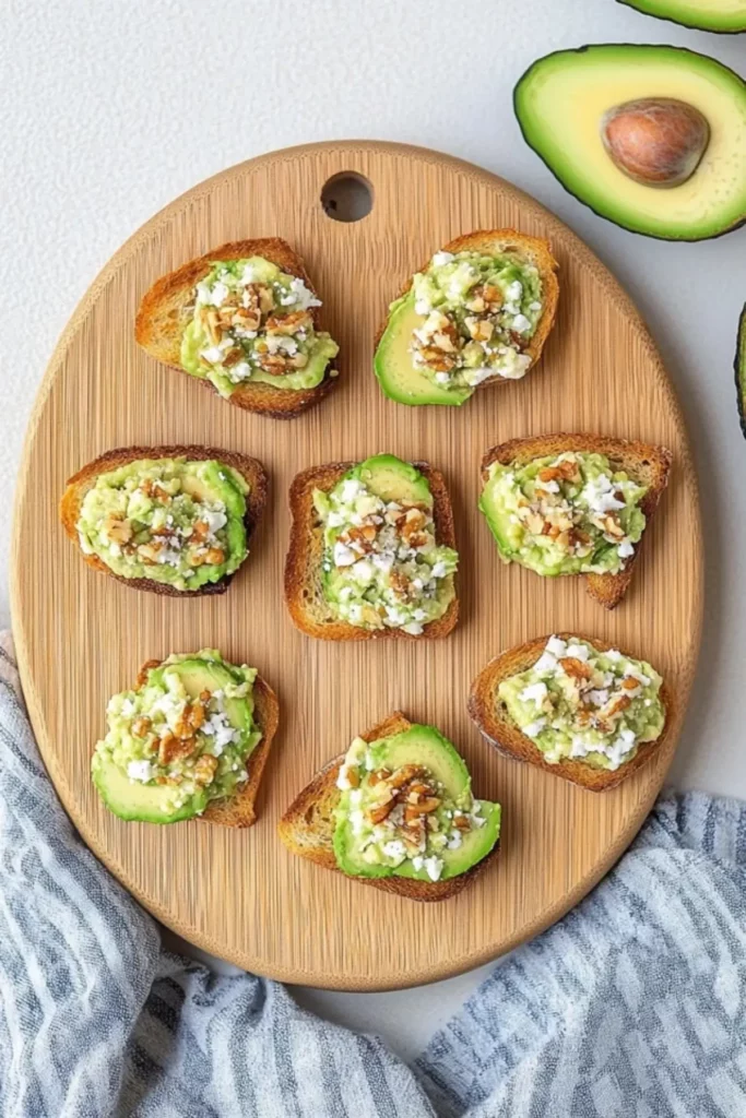 Miniature Avocado Toasts