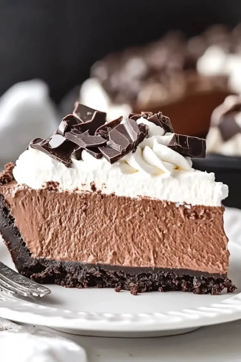 No Bake Chocolate Cheesecake