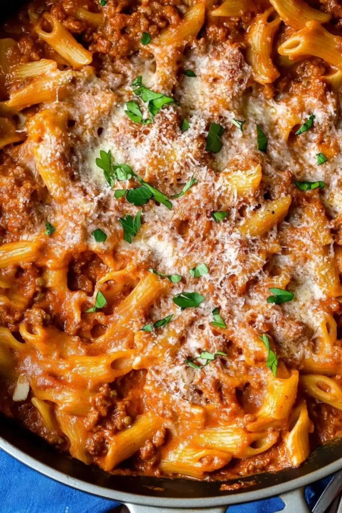 One Pan Pasta Bolognese