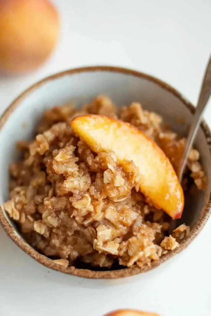 Peach Crisp Recipe