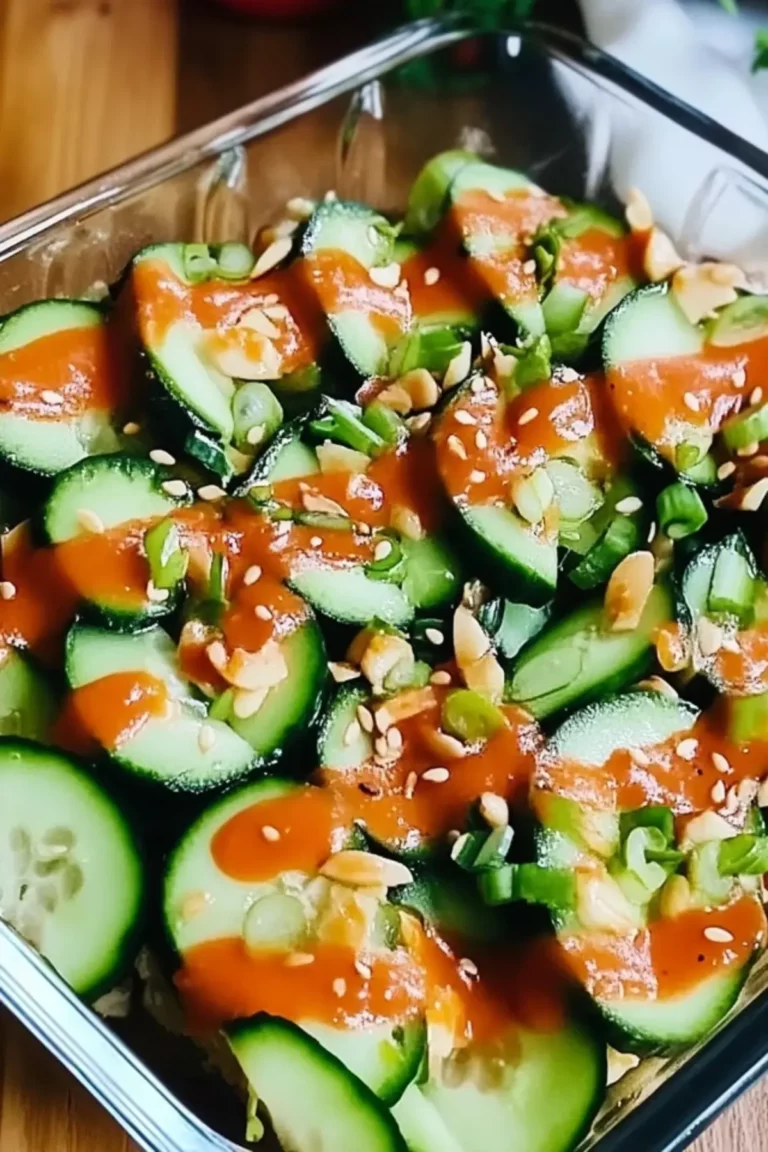 Quick California Roll Cucumber Salad Recipe