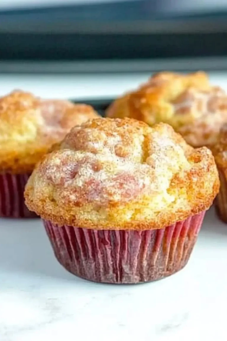 Rhubarb Muffins with Greek Yogurt