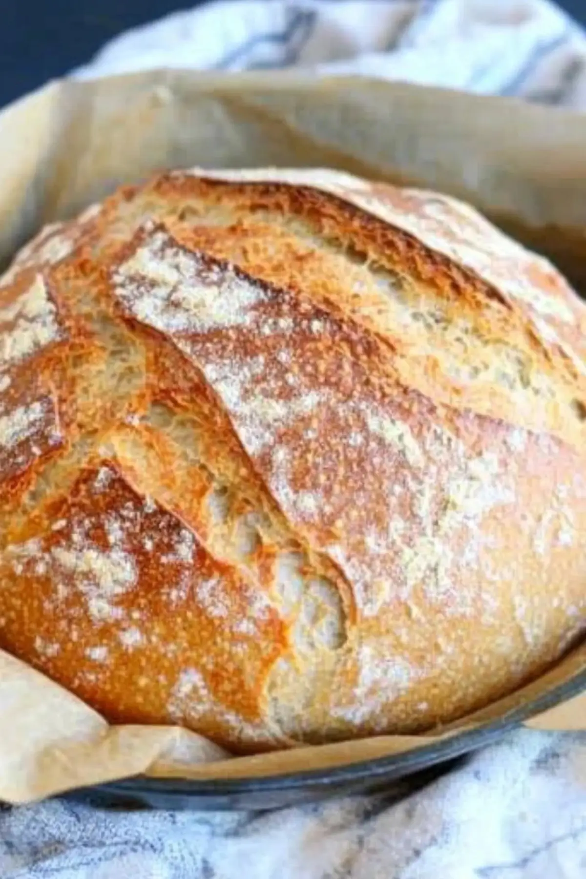 Rustic Italian Crusty Bread Recipe