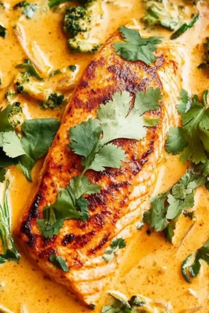 Salmon Coconut Curry