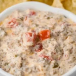 Sausage Cream Cheese Rotel Dip