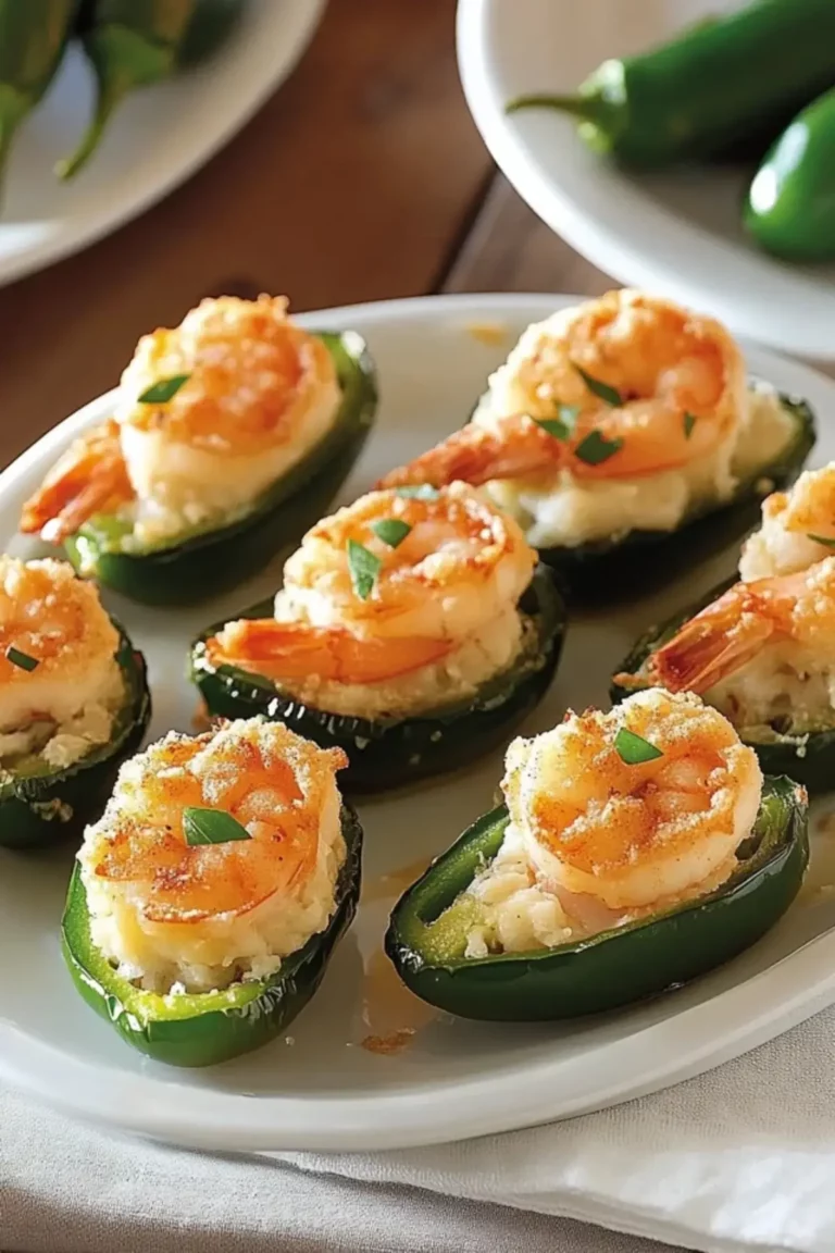 Shrimp Stuffed Jalapeño Poppers