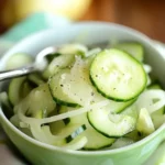Simple Cucumber and Onion Salad