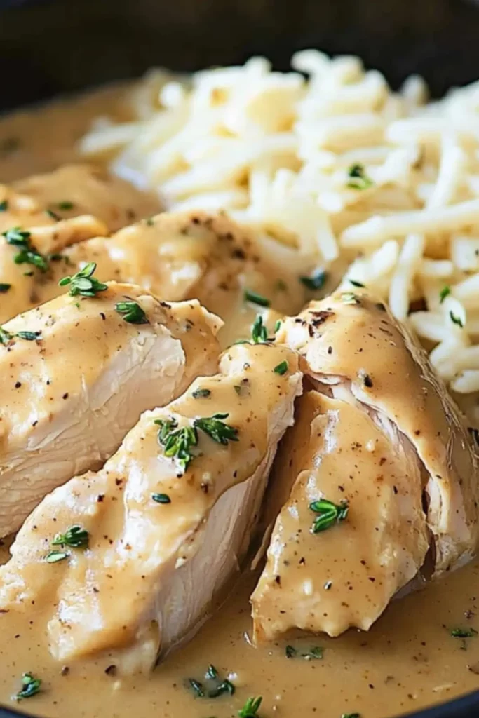 Slow Cooker Chicken and Gravy
