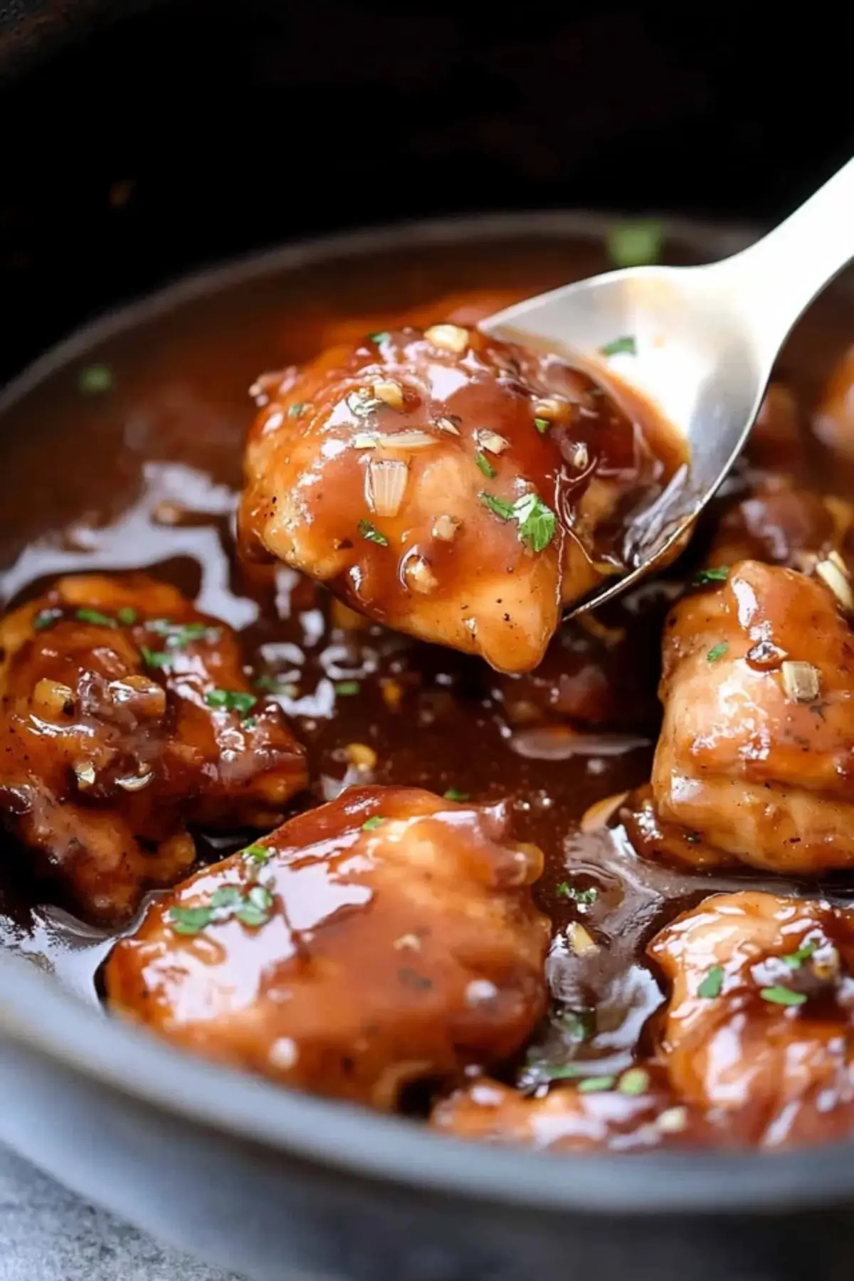 Slow Cooker Honey Garlic Chicken