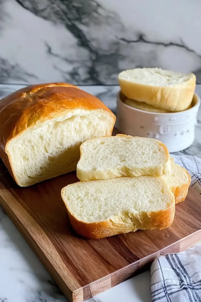 Soft and Fluffy Homemade Sandwich Bread