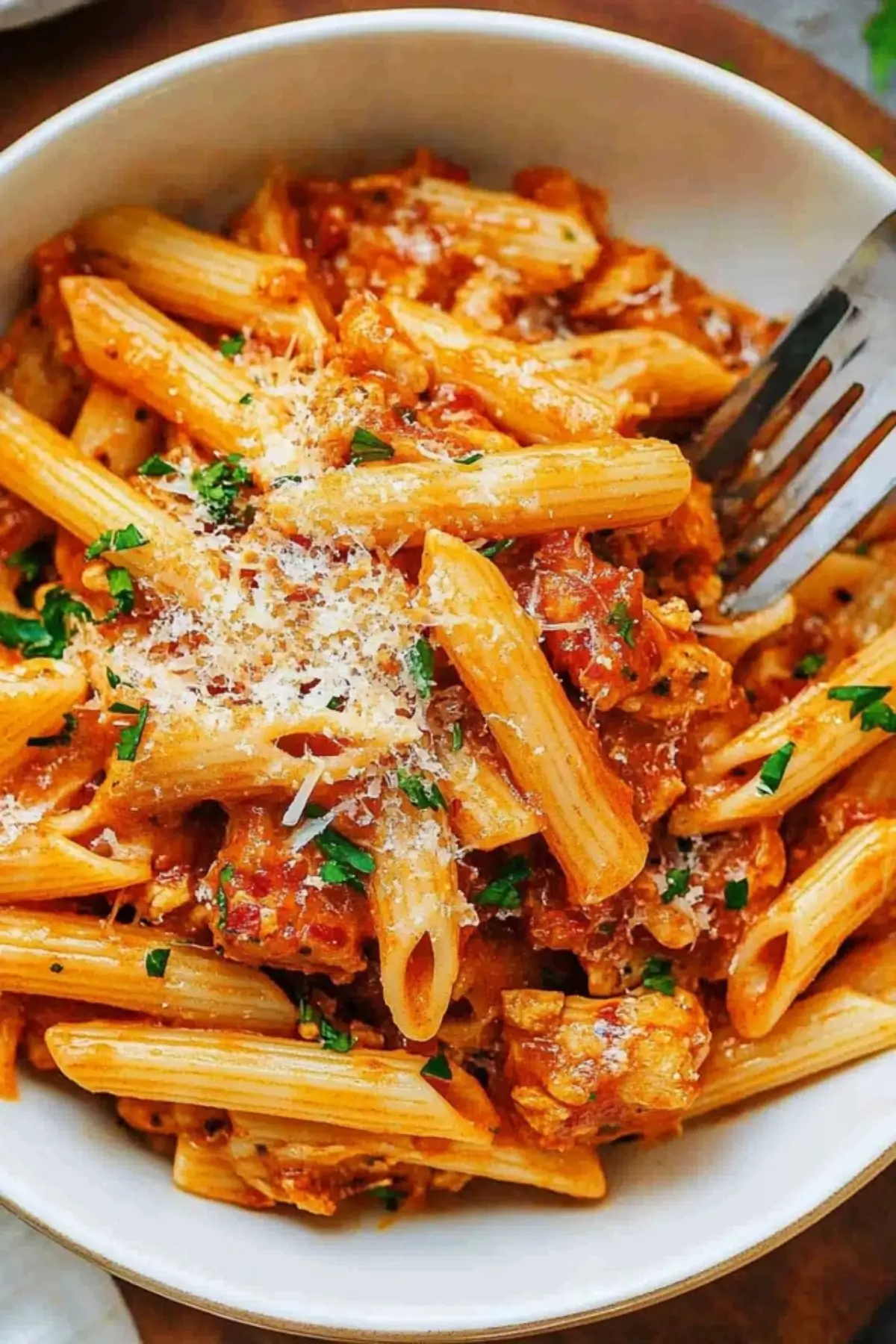 Spicy Chicken Pasta 
