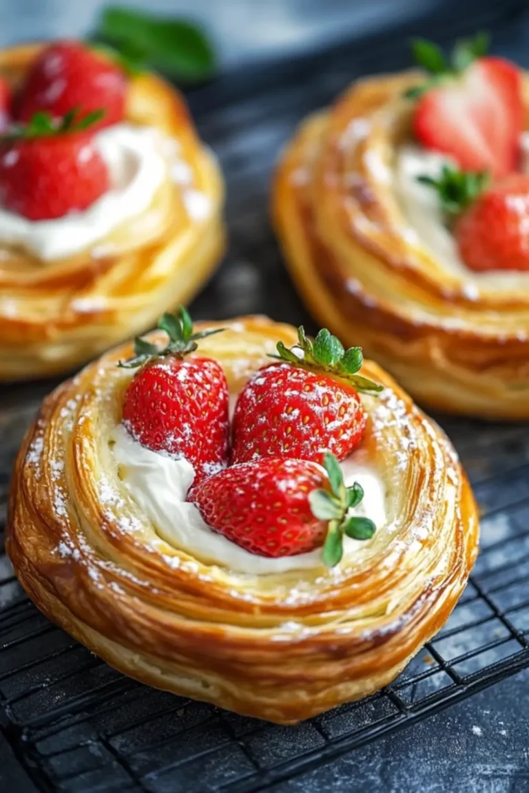 Strawberry Danish