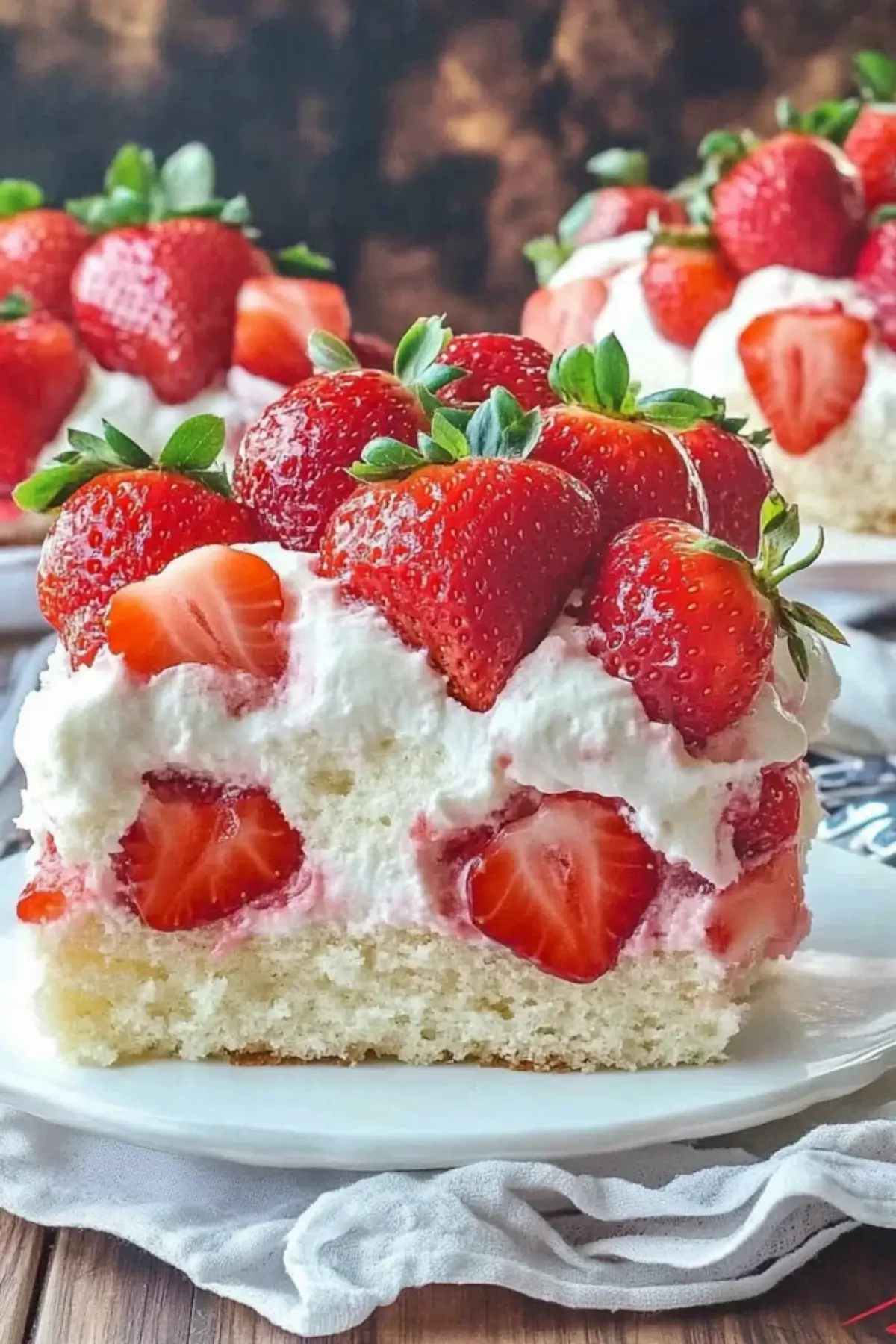 Strawberry Shortcake Cake