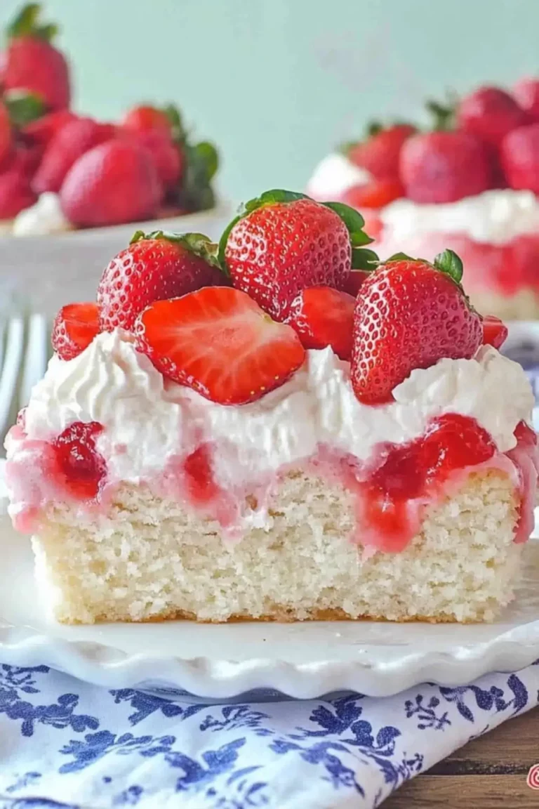 Strawberry Shortcake Cake
