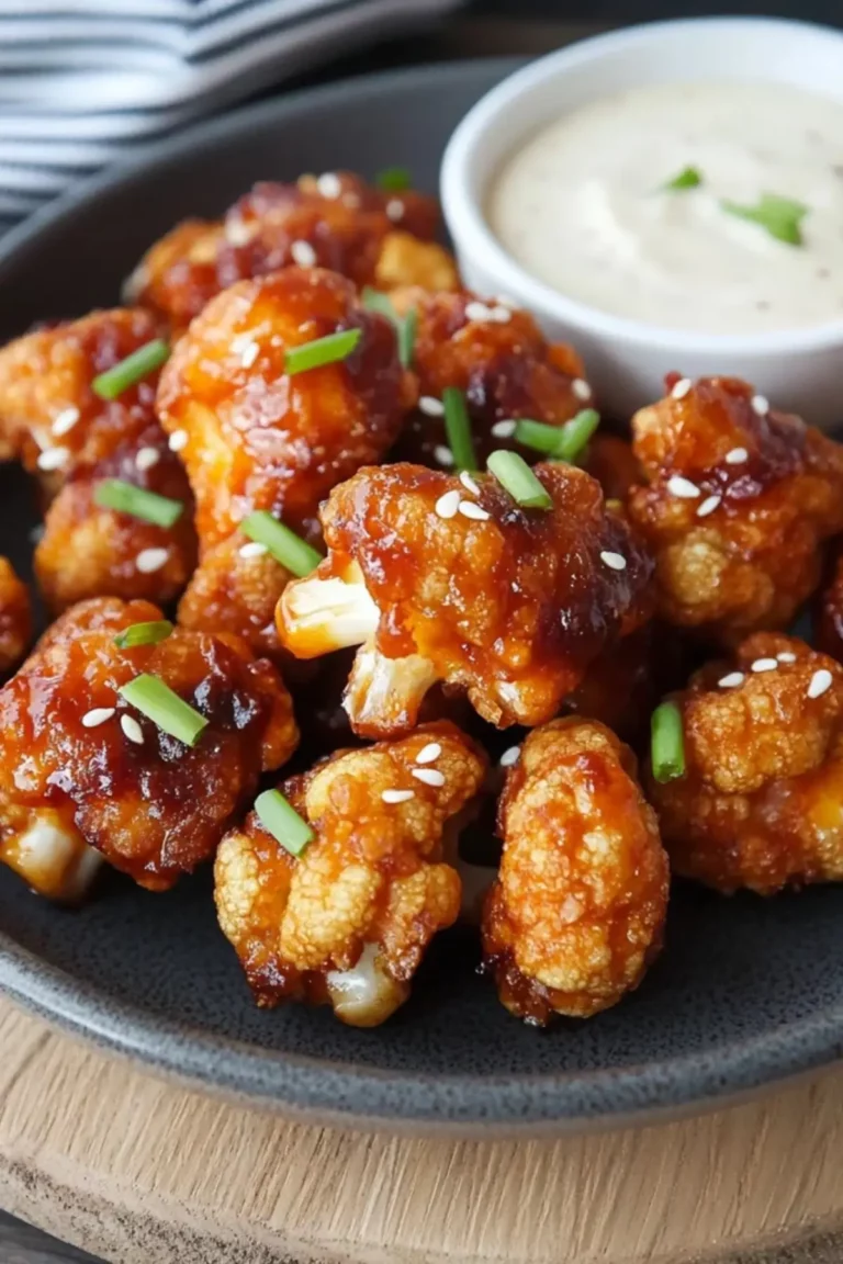 Sweet Chili Cauliflower Wings