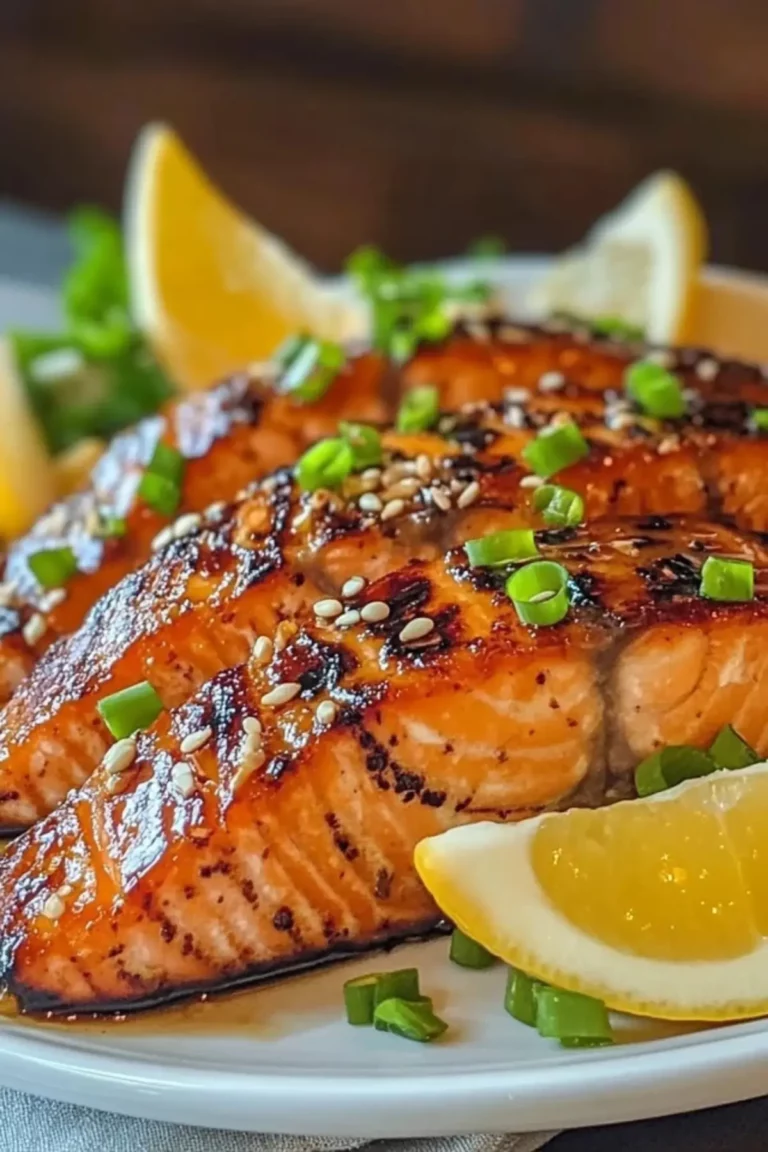 Sweet and Savory Honey Glazed Salmon