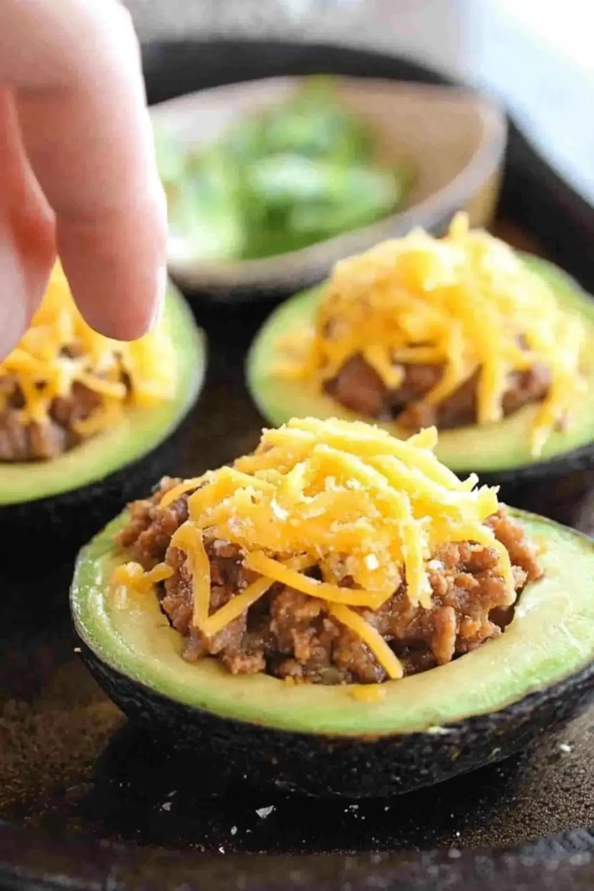 Taco Stuffed Avocados