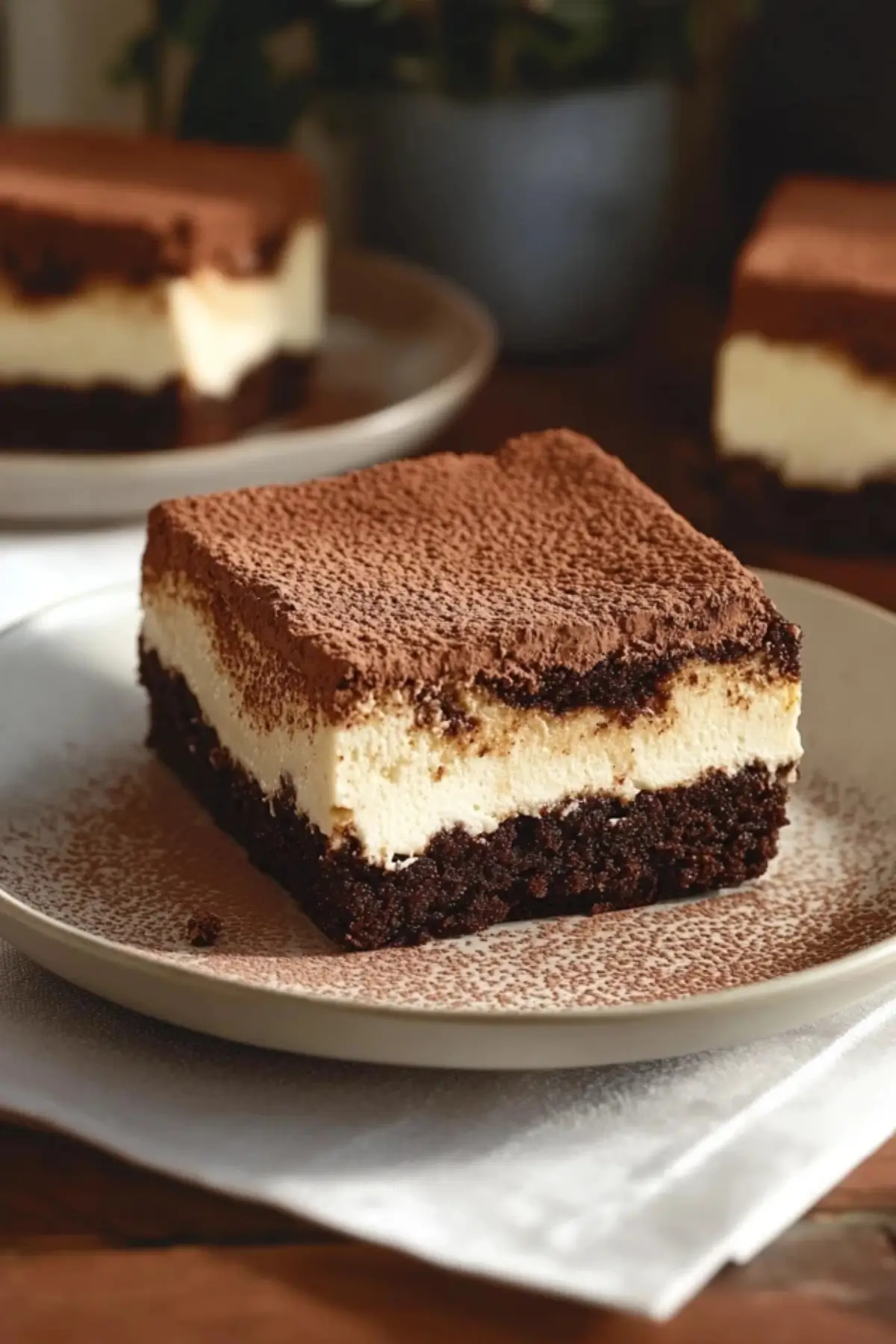 Tiramisu Brownies
