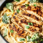 Low Calorie Chicken Alfredo