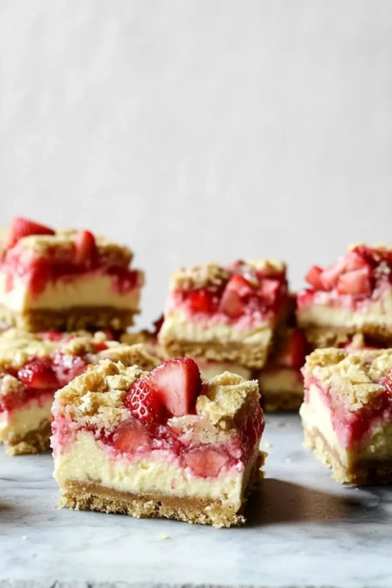 strawberry rhubarb cheesecake bars