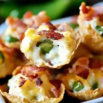 Bacon Jalapeño Popper Bites