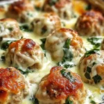 Baked Chicken Ricotta Meatballs