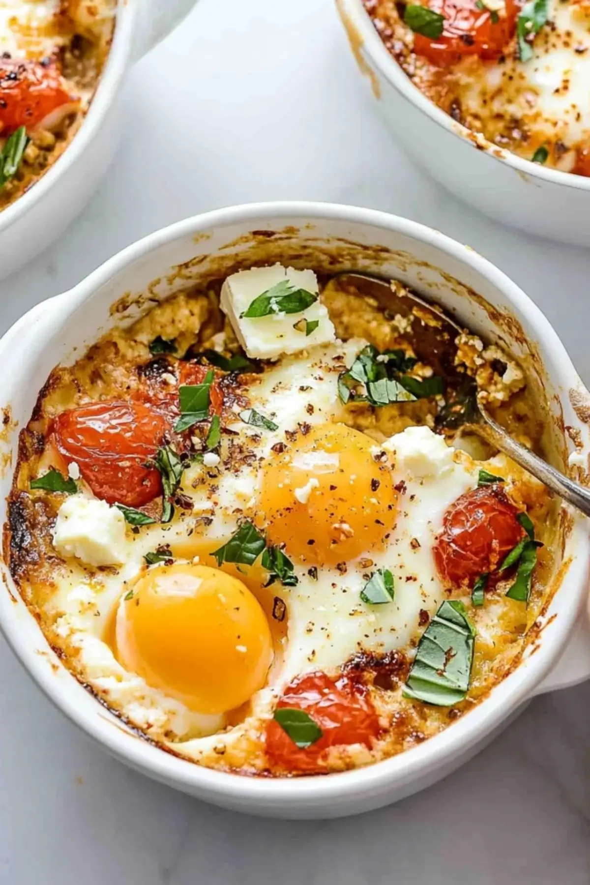 Baked Feta Eggs Recipe