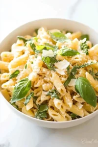 Basil Lemon Pasta Salad
