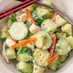 California Roll Cucumber Salad